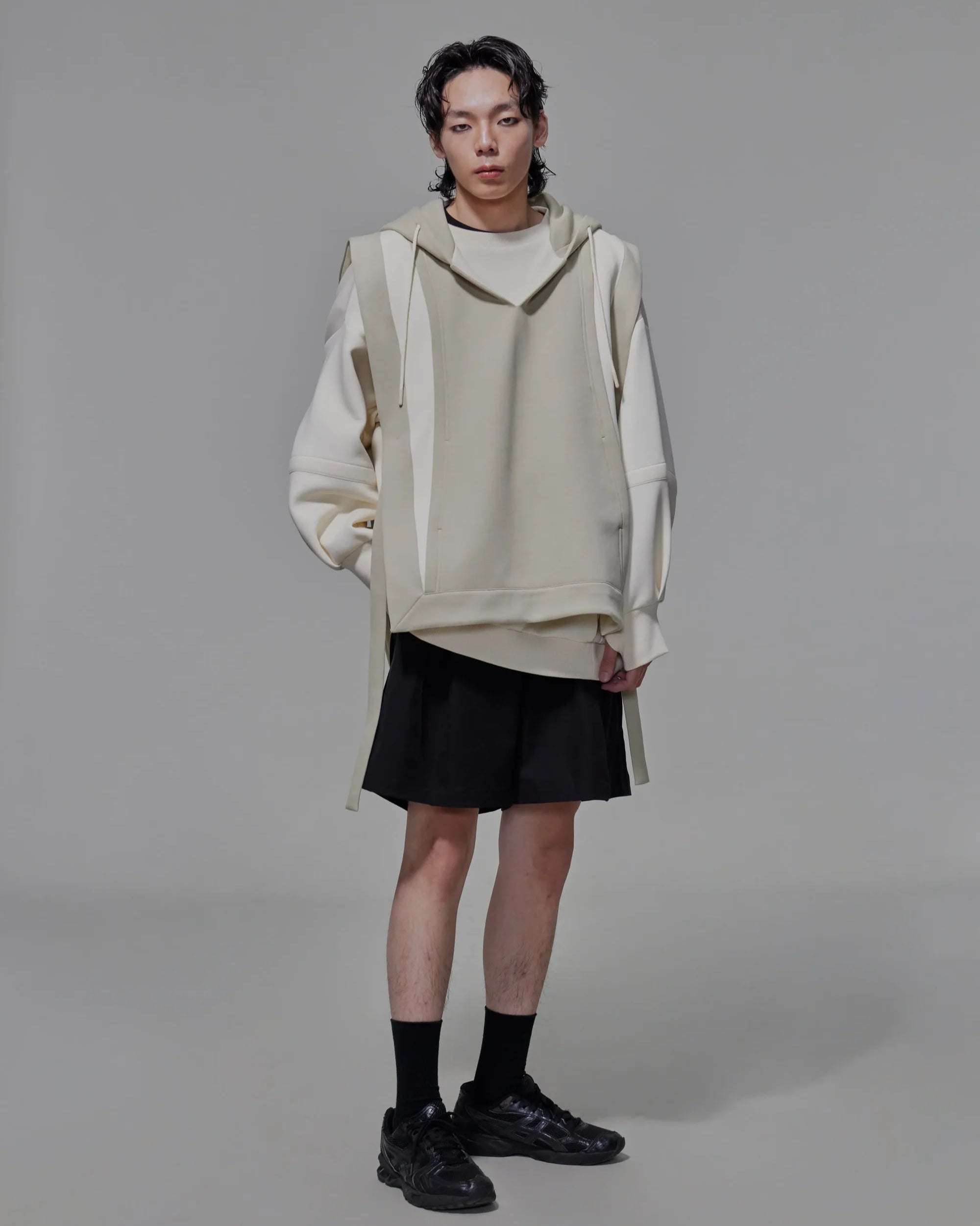 Oversized Hooded Vest