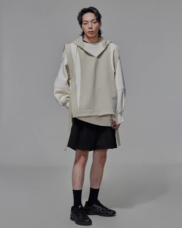 Oversized Hooded Vest
