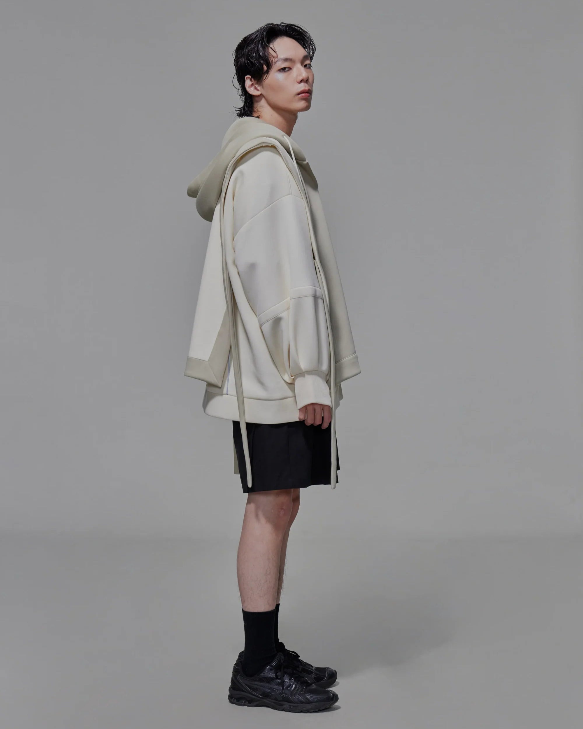 Oversized Hooded Vest