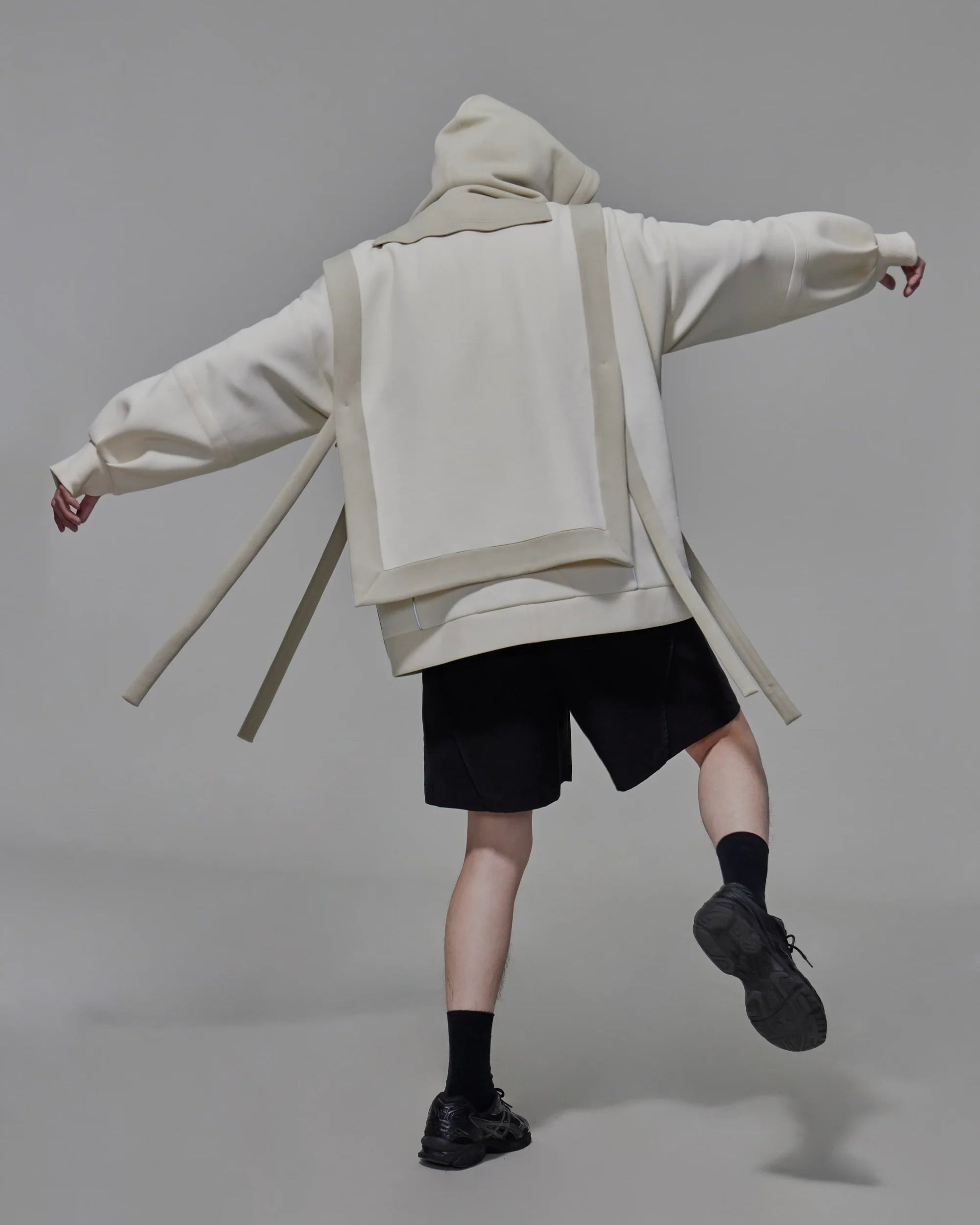 Oversized Hooded Vest