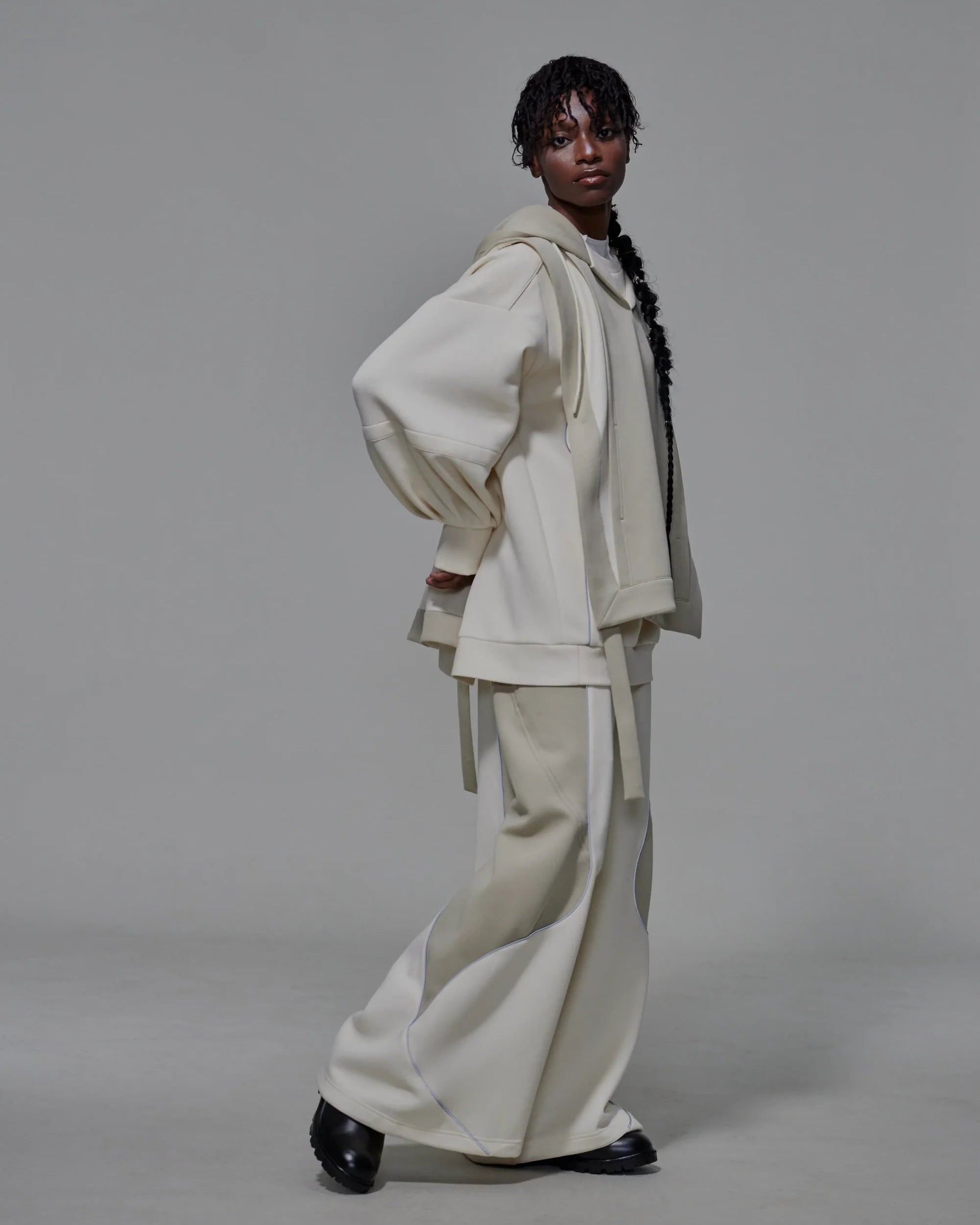 Oversized Hooded Vest