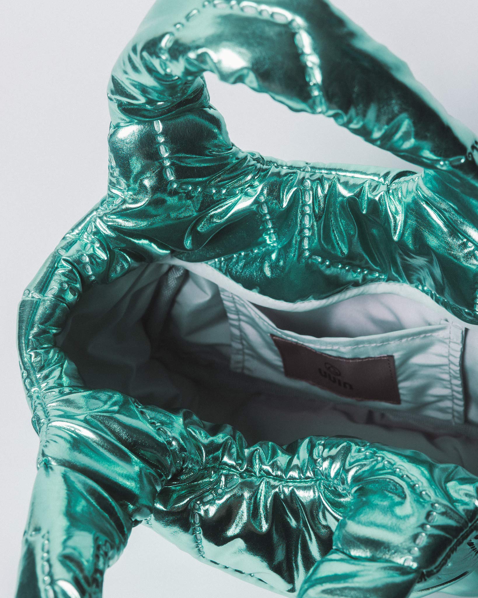 UUIN キルティングハンドバッグ｜green 3
