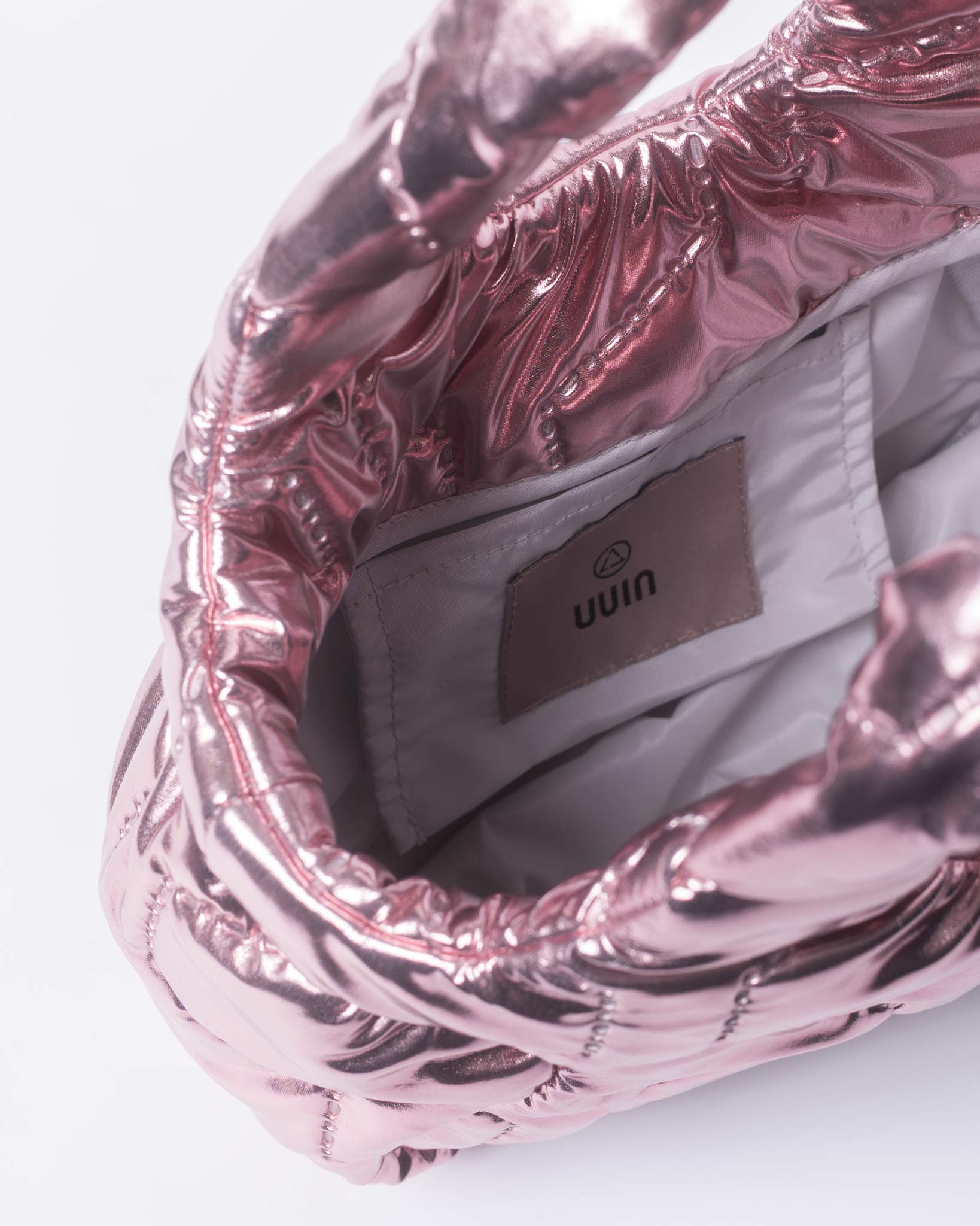 UUIN キルティングハンドバッグ｜pink 3