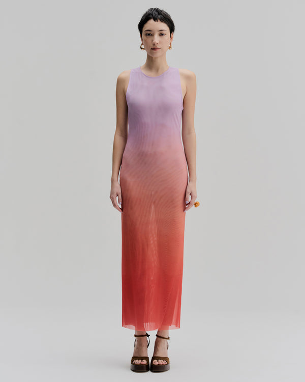Mesh Maxi Dress