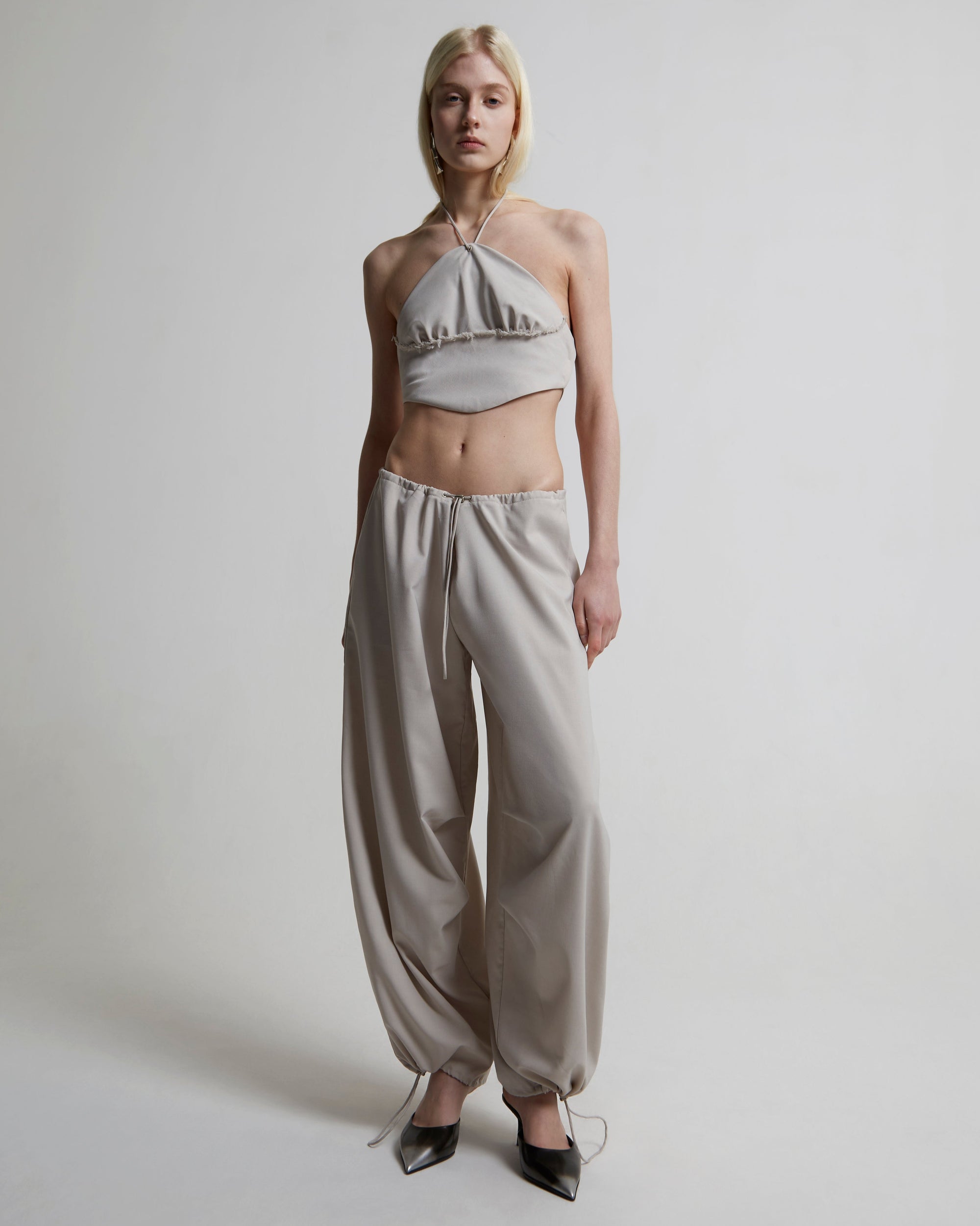 Drawstring Cargo Pants