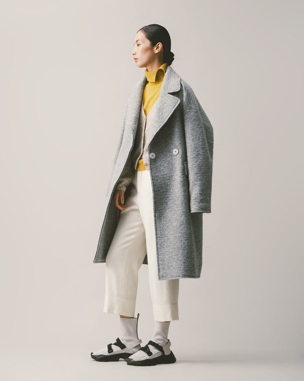 カットオフウールコート | Gray