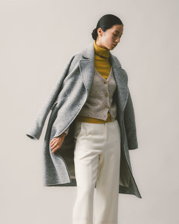 カットオフウールコート | Gray