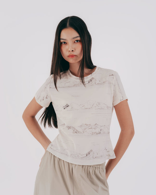 《マウンテン》FORMOSA プリントTシャツ