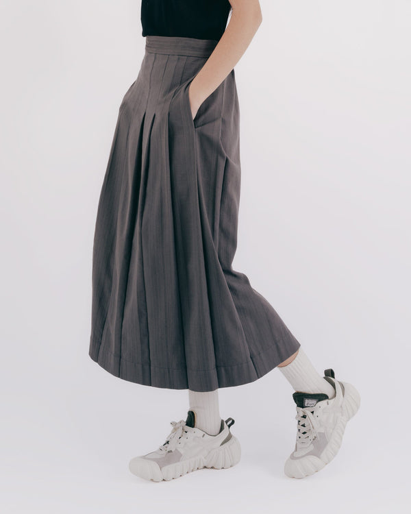 プリーツスカート｜grey 2