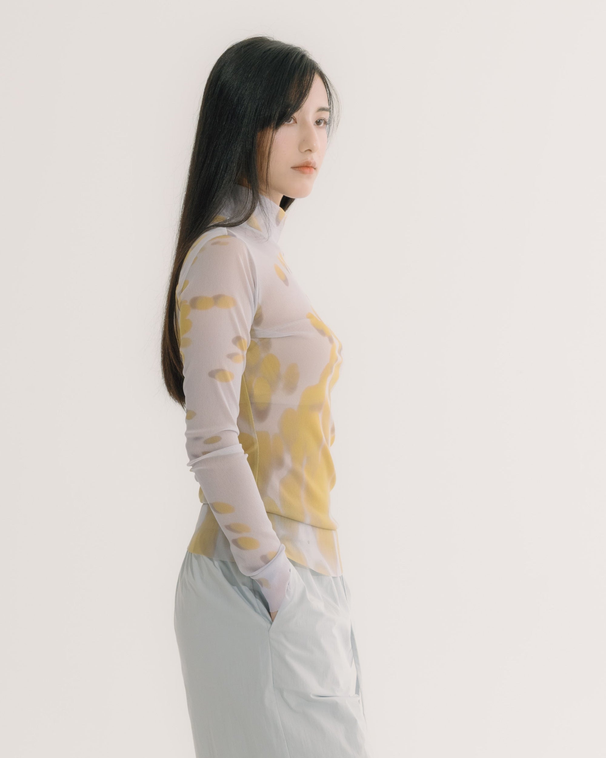 《イエロードット》 TATTOO シアートップス 3