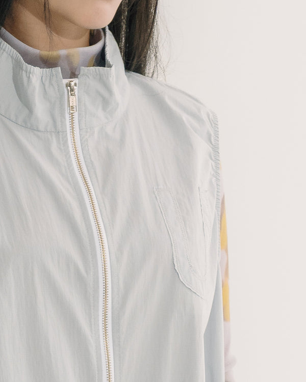 ギャザーエッジ 軽量ベスト｜grey 2
