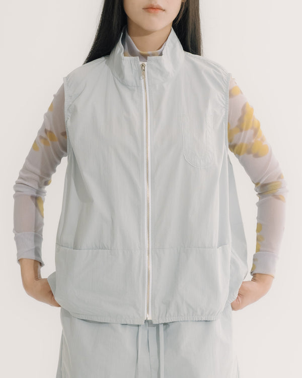 ギャザーエッジ 軽量ベスト｜grey 3