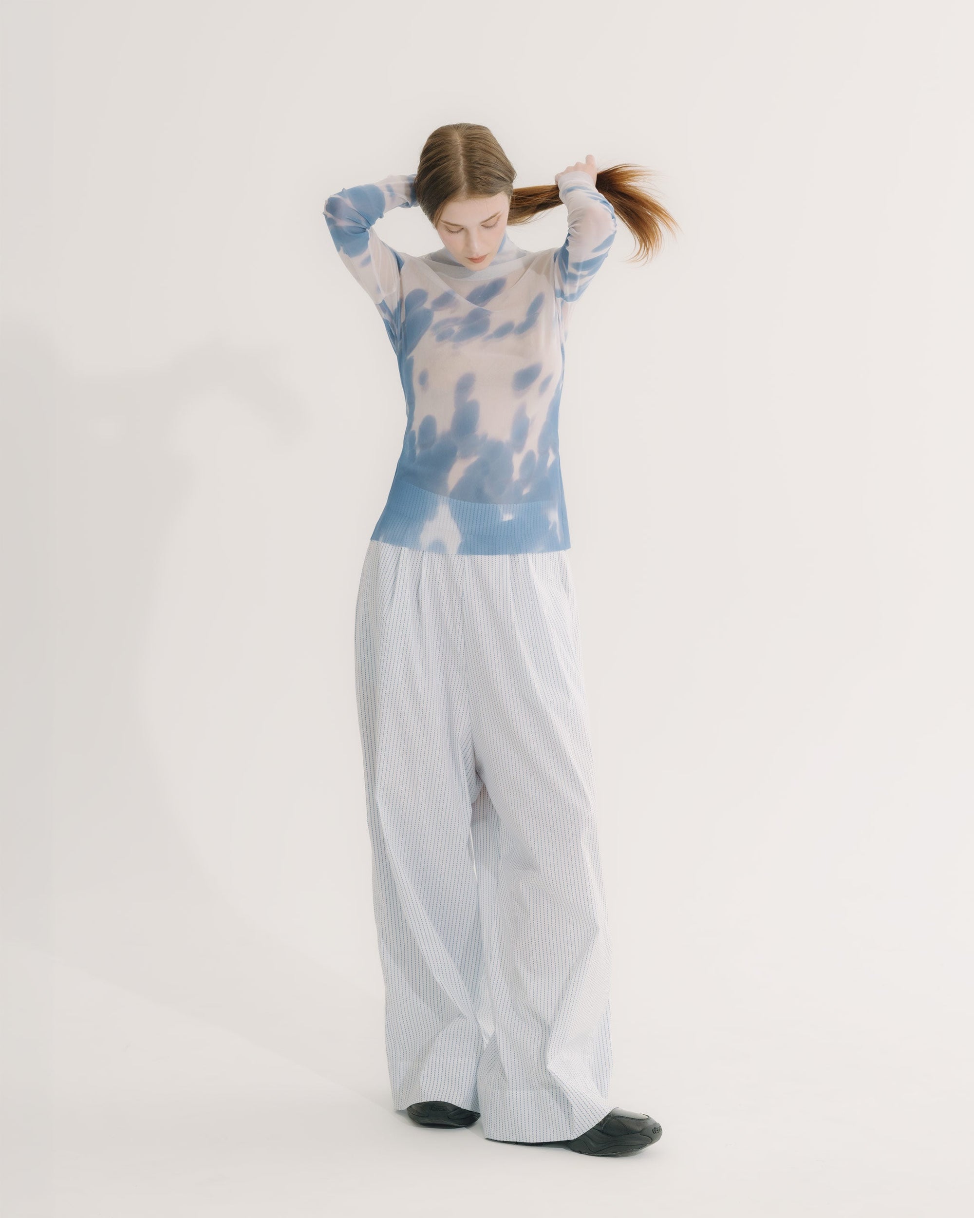 《ブルードット》 TATTOO シアートップス 3