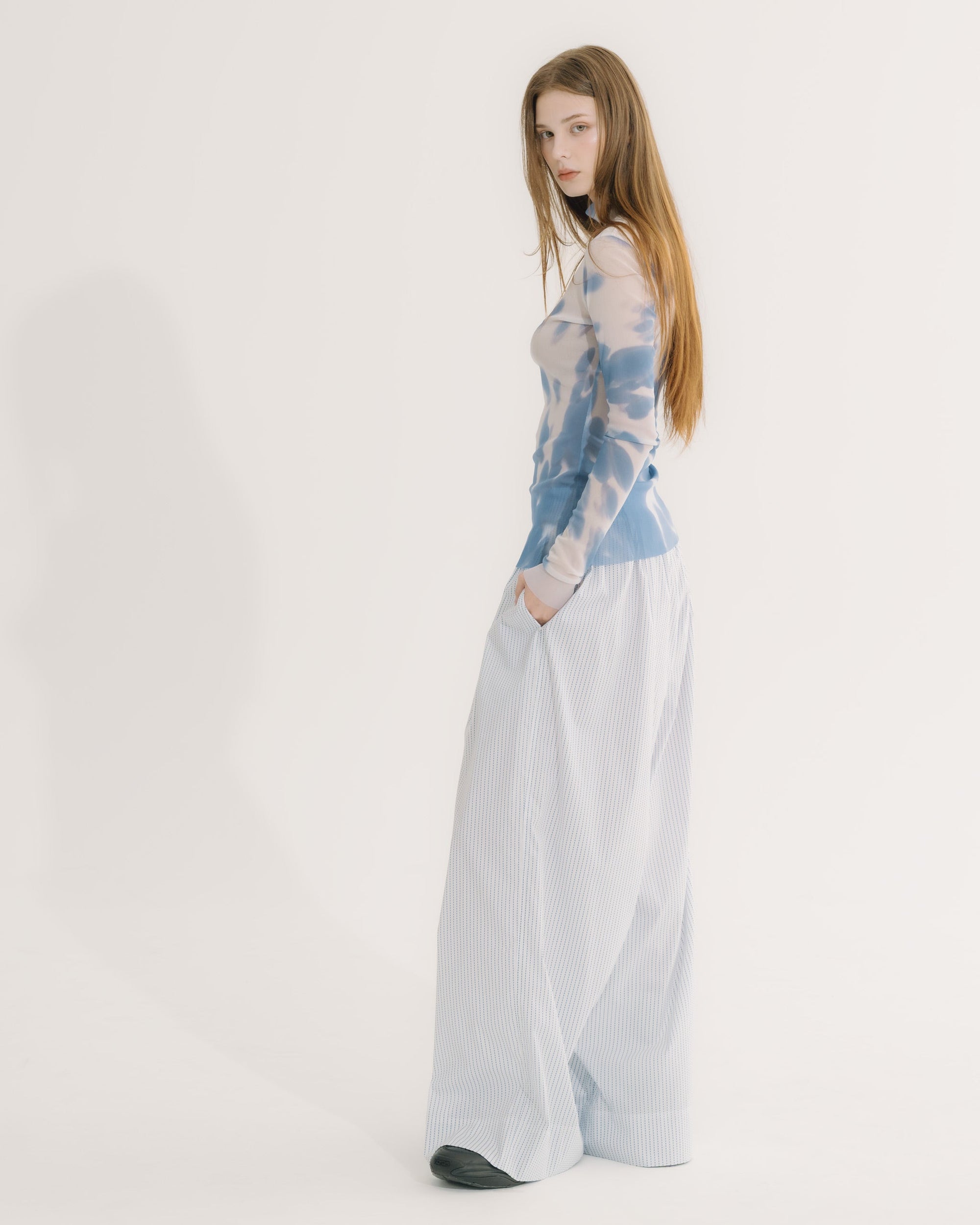 《ブルードット》 TATTOO シアートップス 4