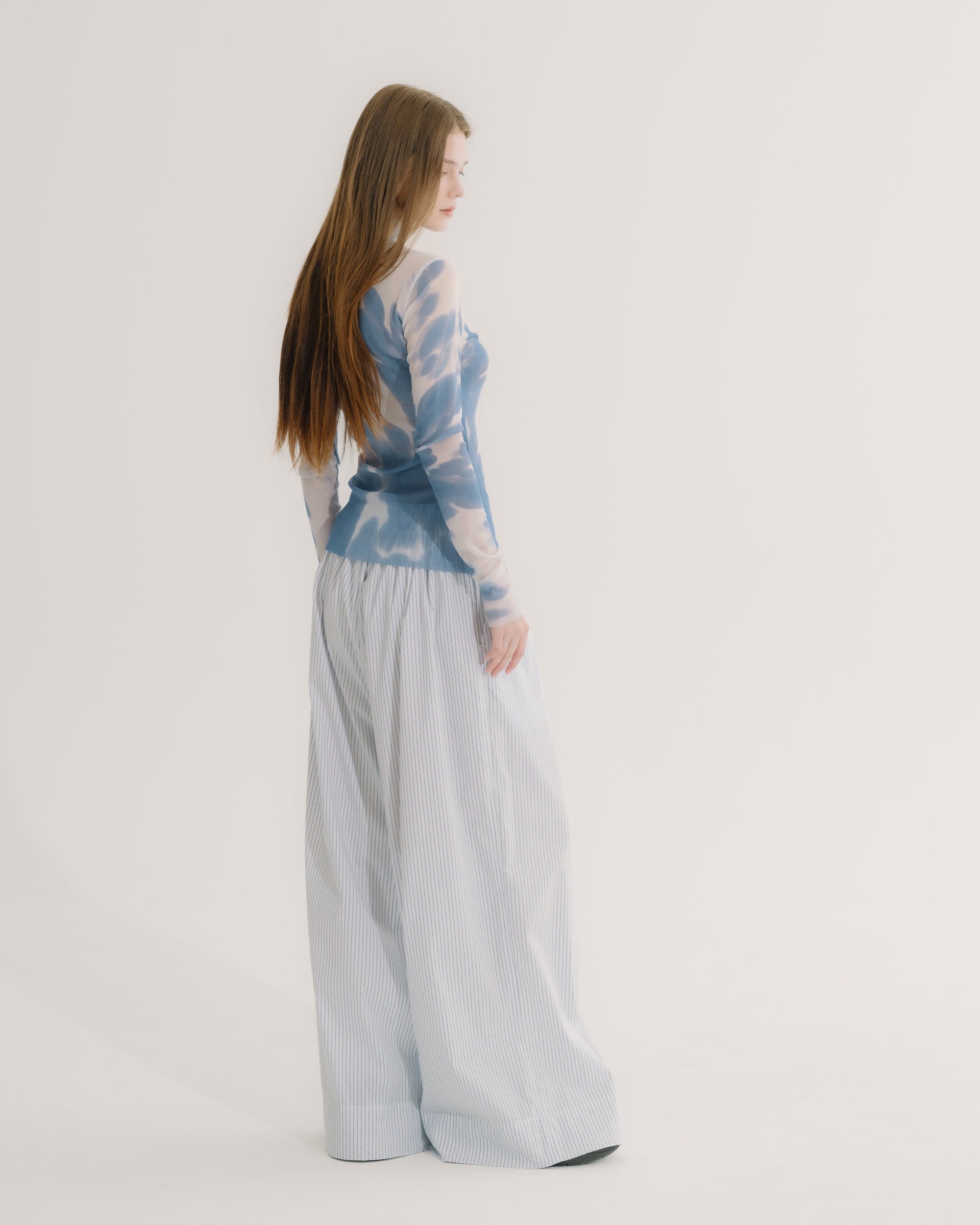《ブルードット》 TATTOO シアートップス 6