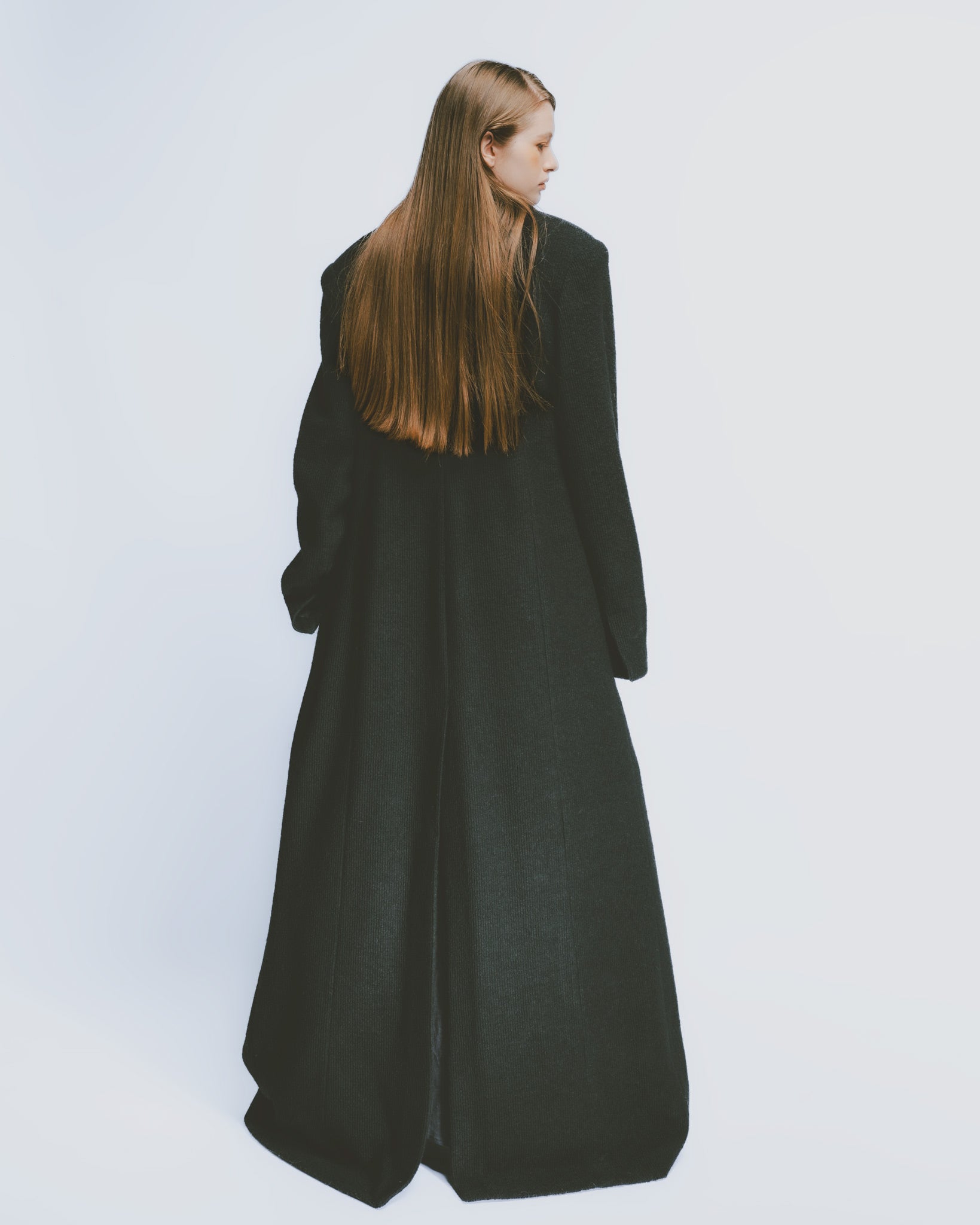 オーバーサイズロングコート