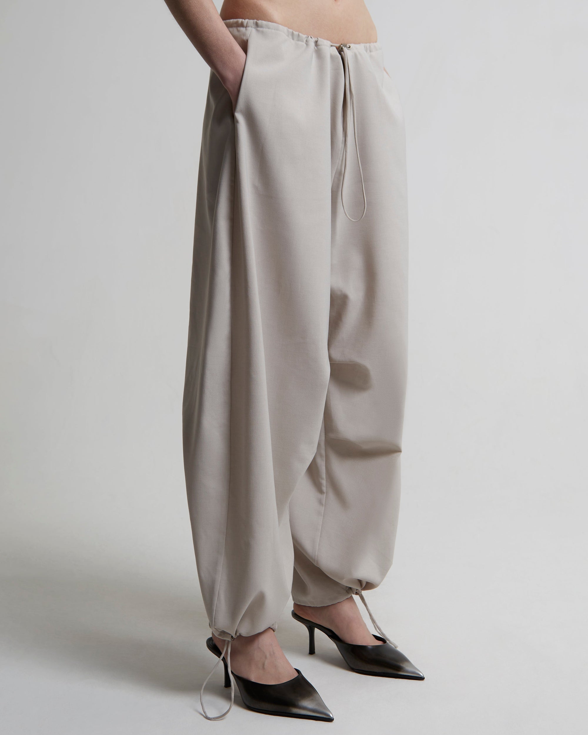 Drawstring Cargo Pants