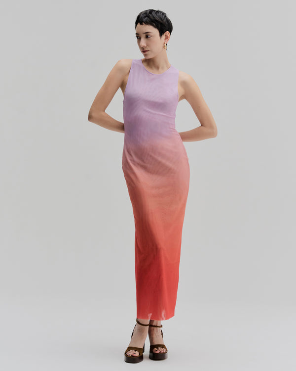 Mesh Maxi Dress