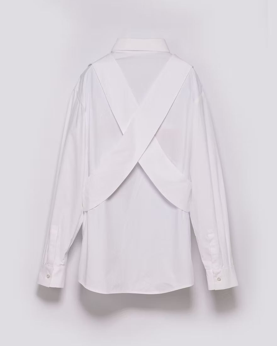 クロスストラップシャツ