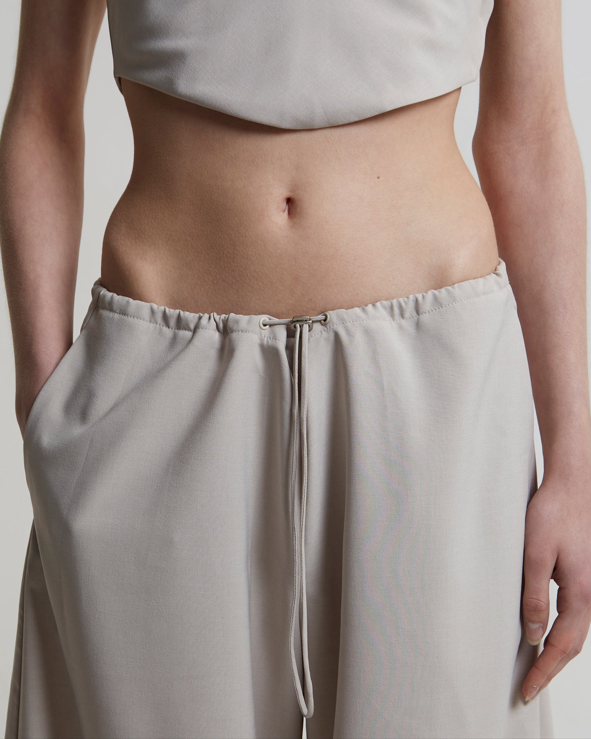 Drawstring Cargo Pants