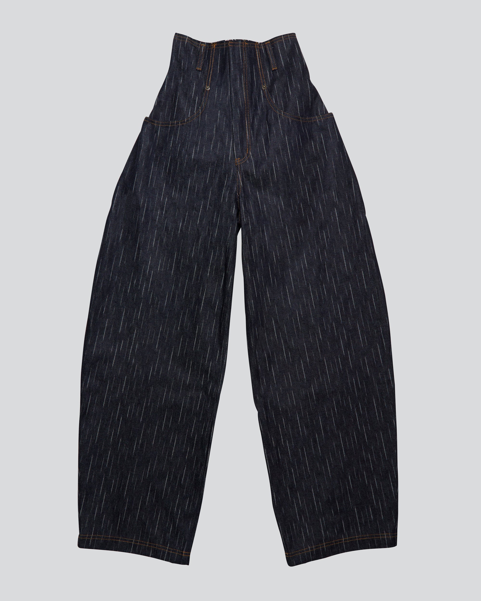 High-Rise Cocoon Jeans | Navy