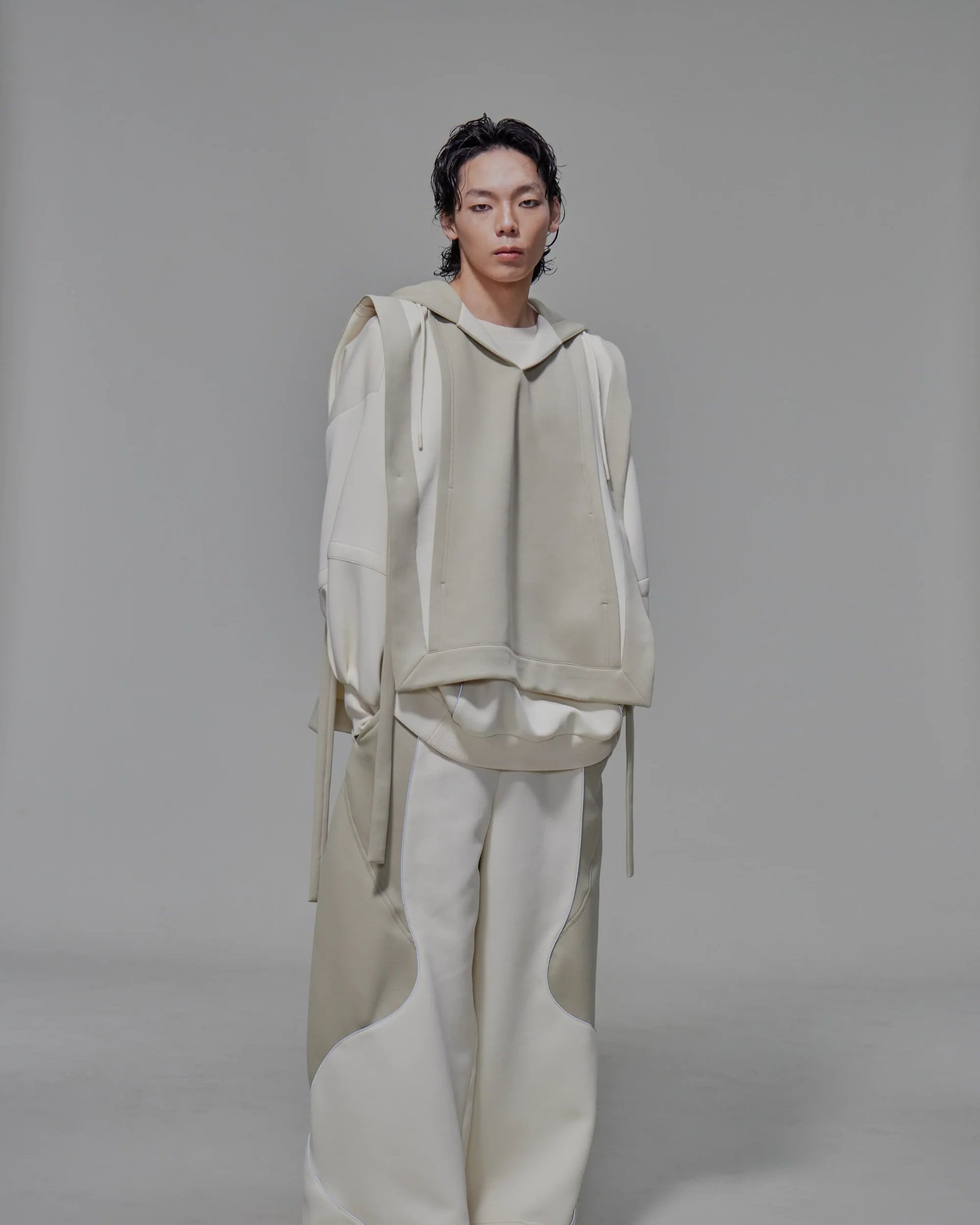 Oversized Hooded Vest