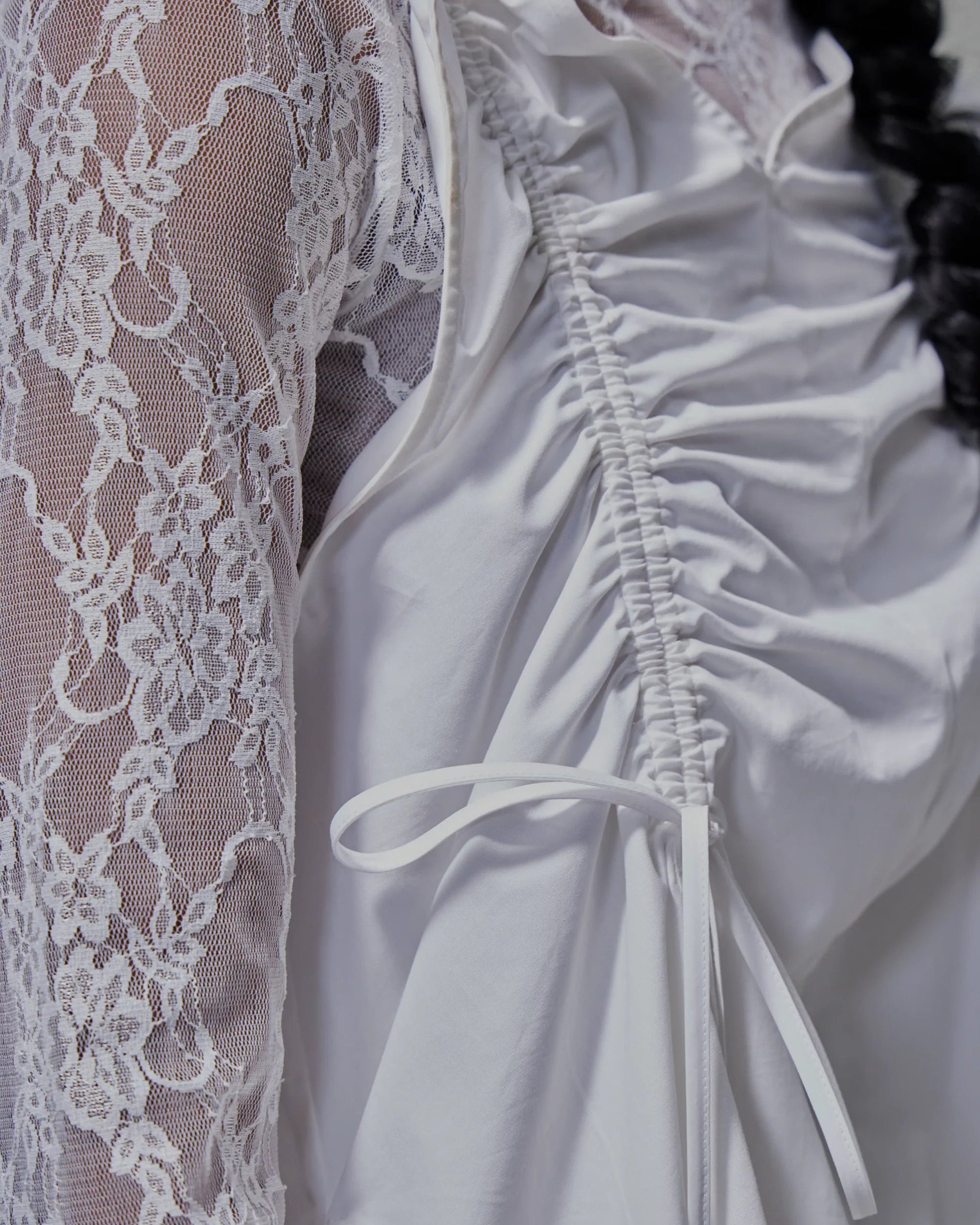 Two-piece Apron Vest | White