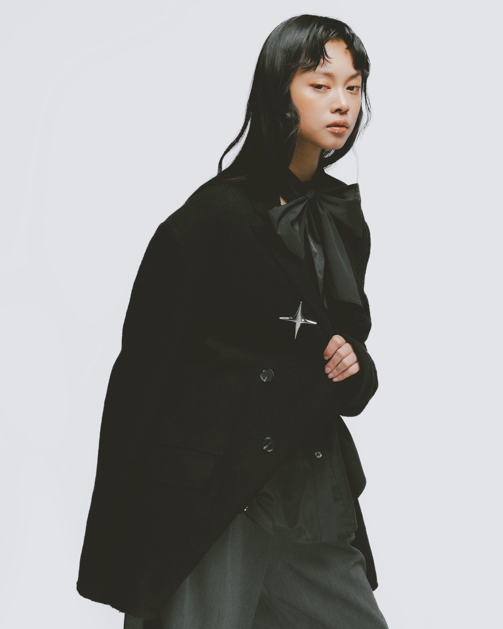 ウールダブルブレストジャケット