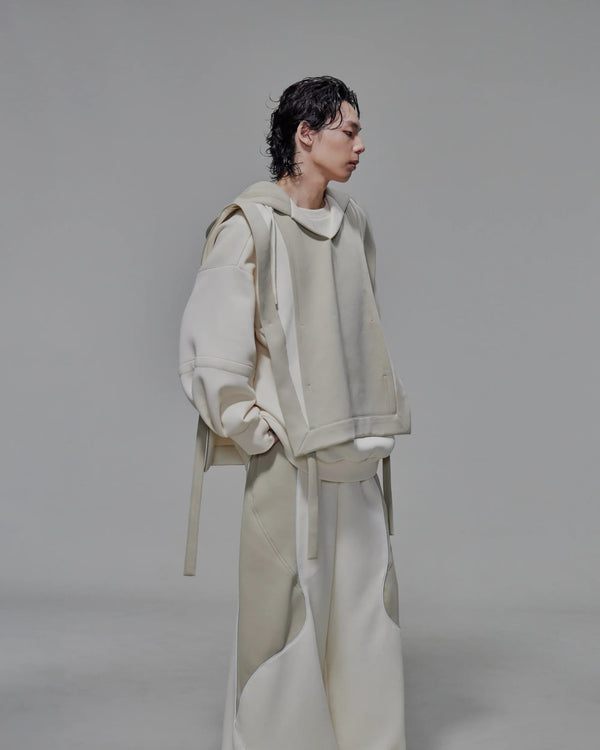 Oversized Hooded Vest