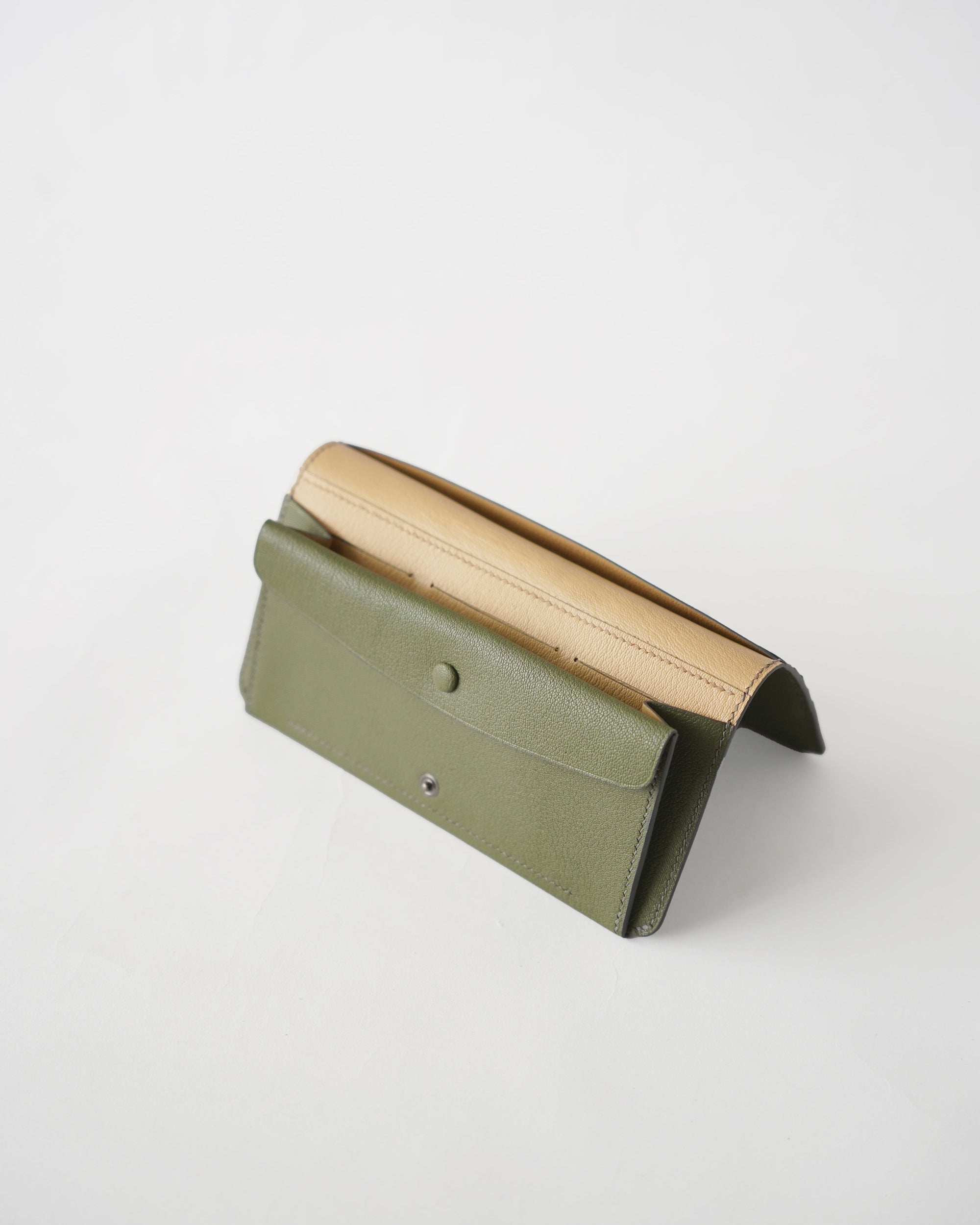 Hill long wallet | 霧丘 スリムロングウォレット