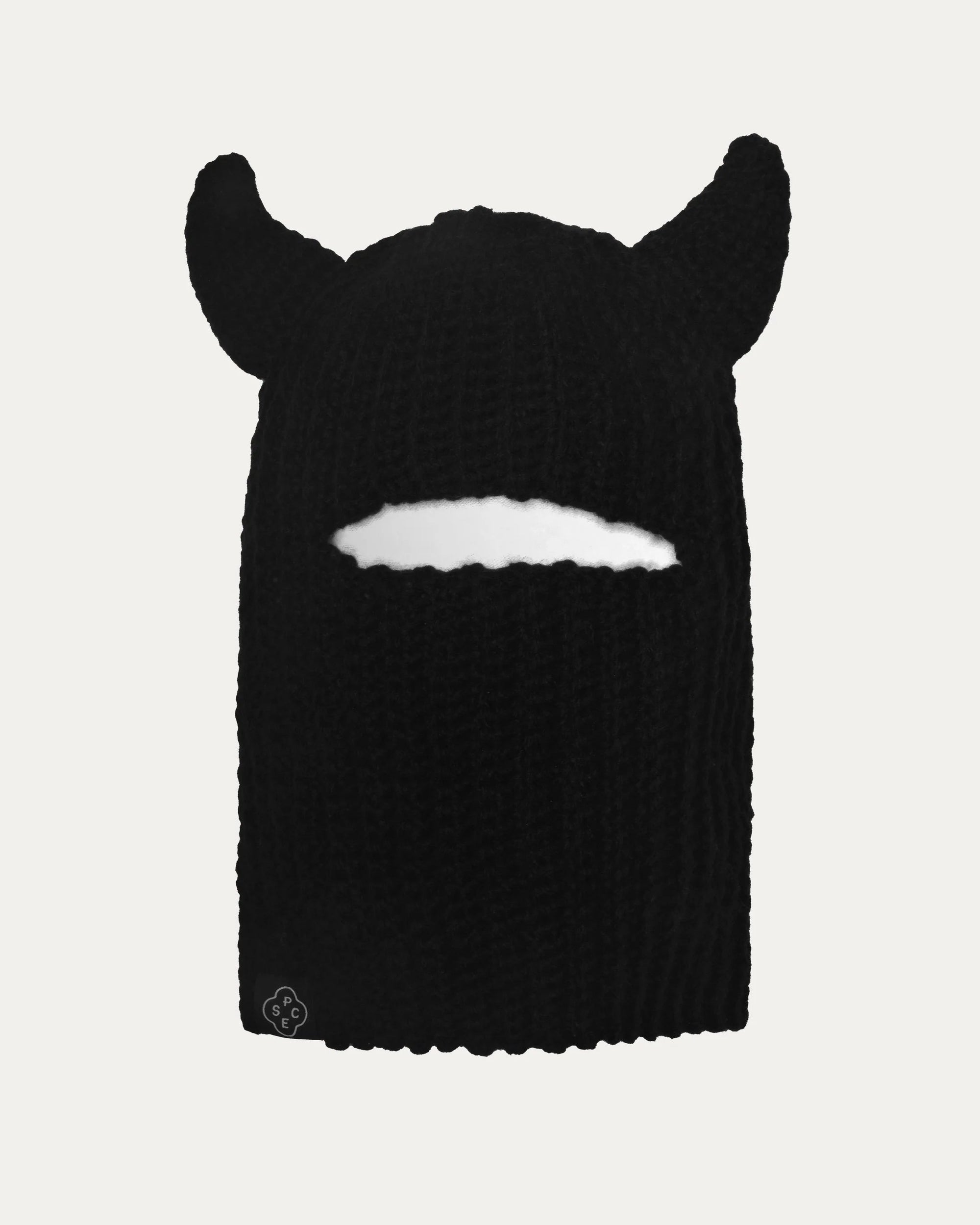 Demon Beanie Balaclava Black
