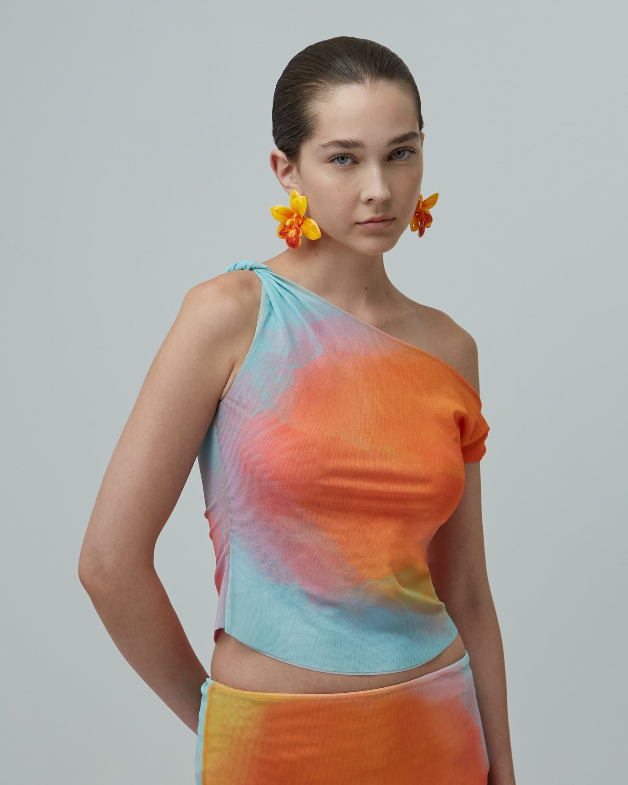 Asymmetrical Mesh Top