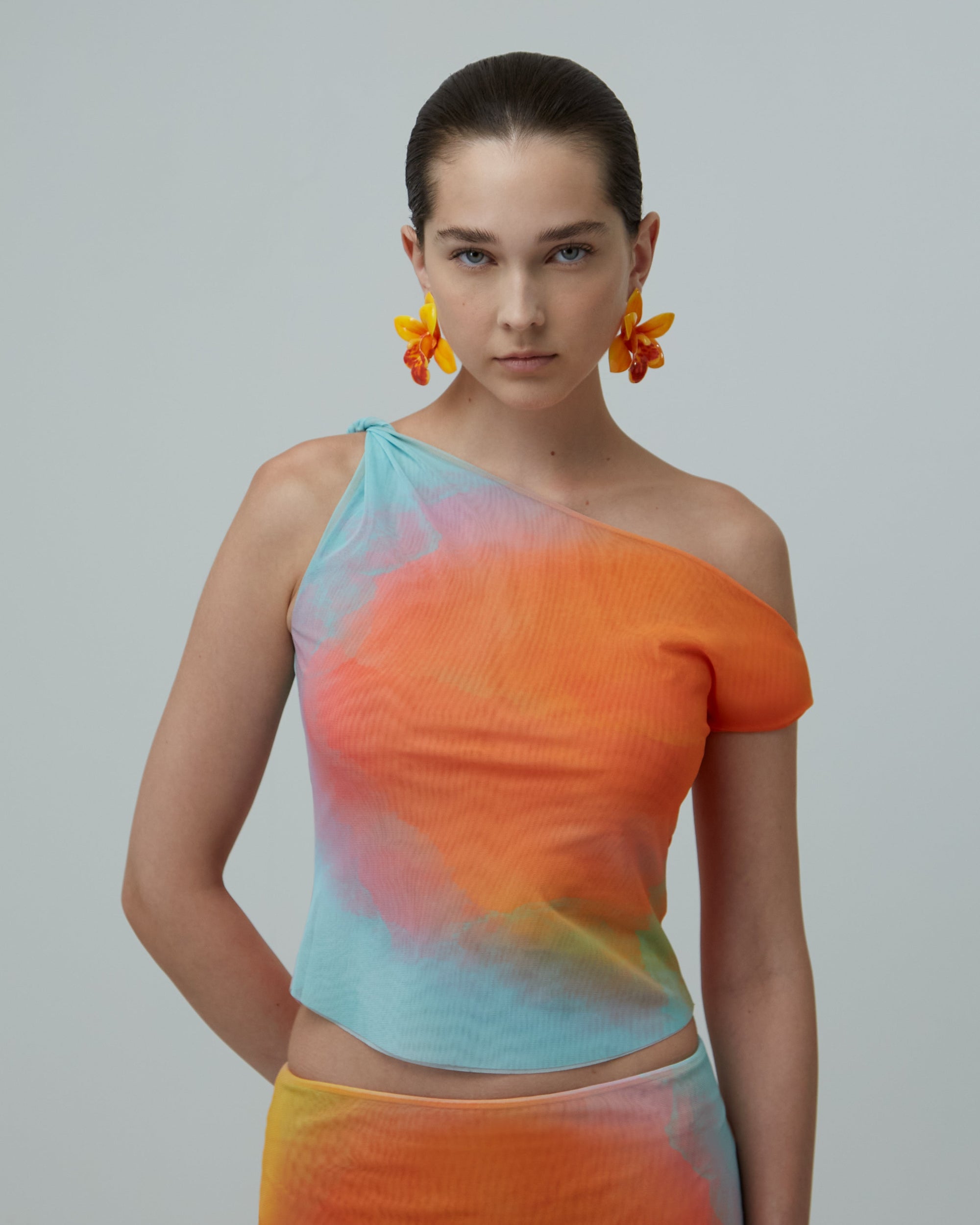 Asymmetrical Mesh Top