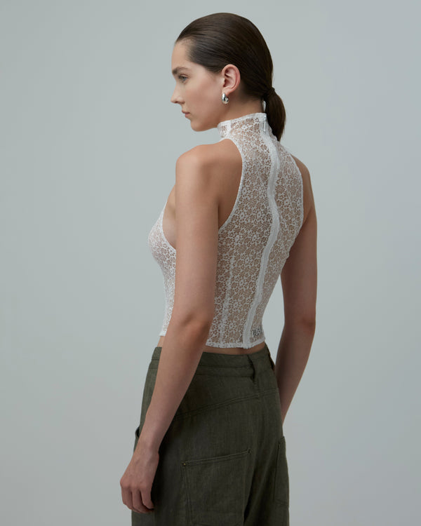 Lace Halter Top