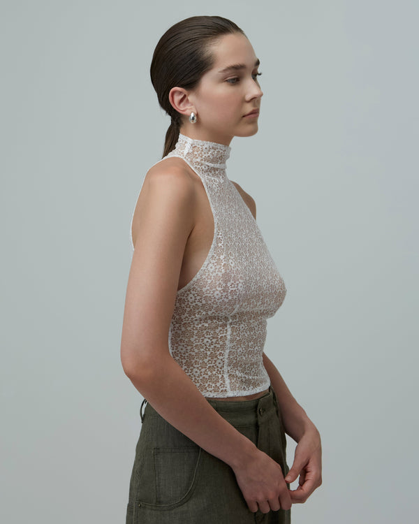 Lace Halter Top