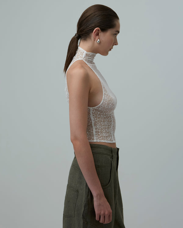 Lace Halter Top