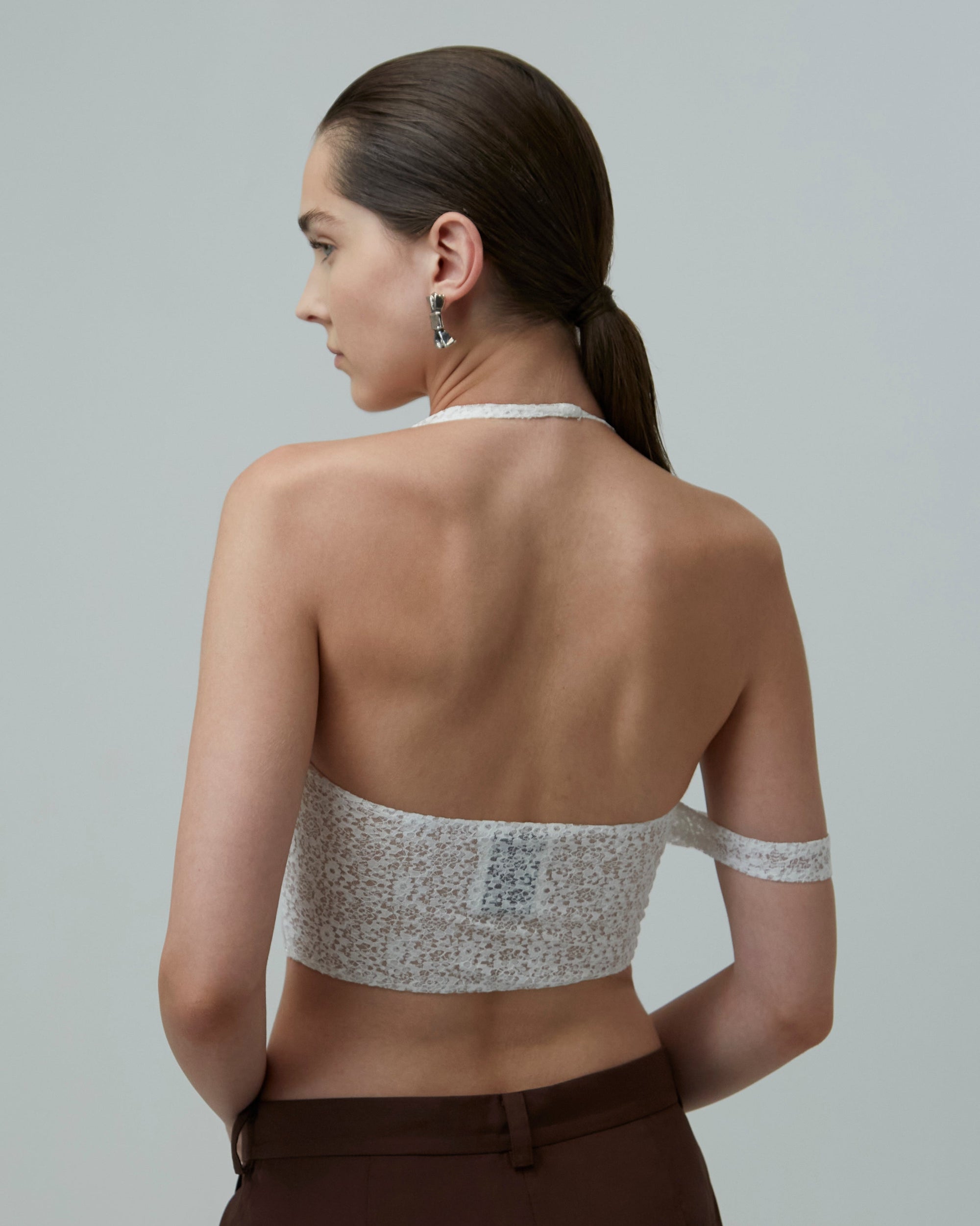 Lace Halter Bralette Top