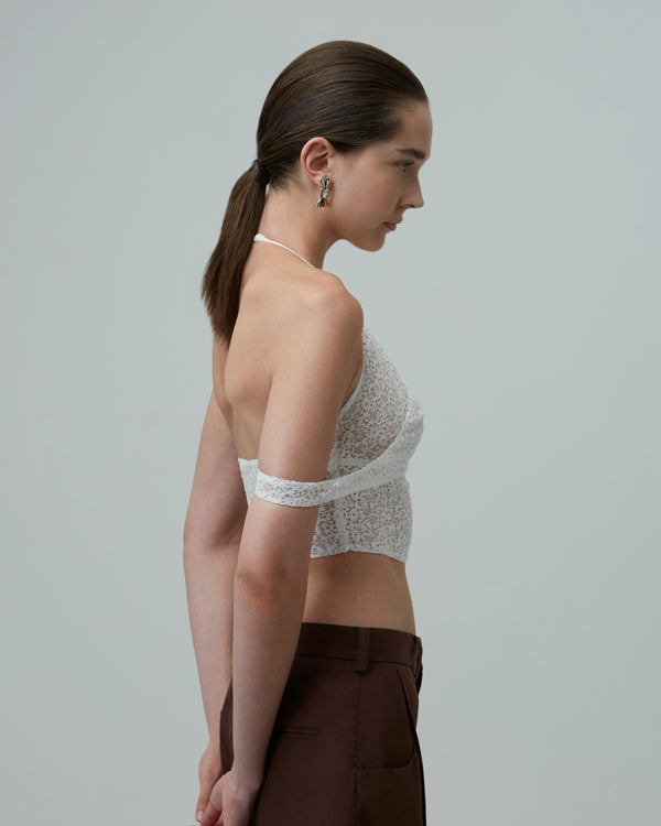 Lace Halter Bralette Top
