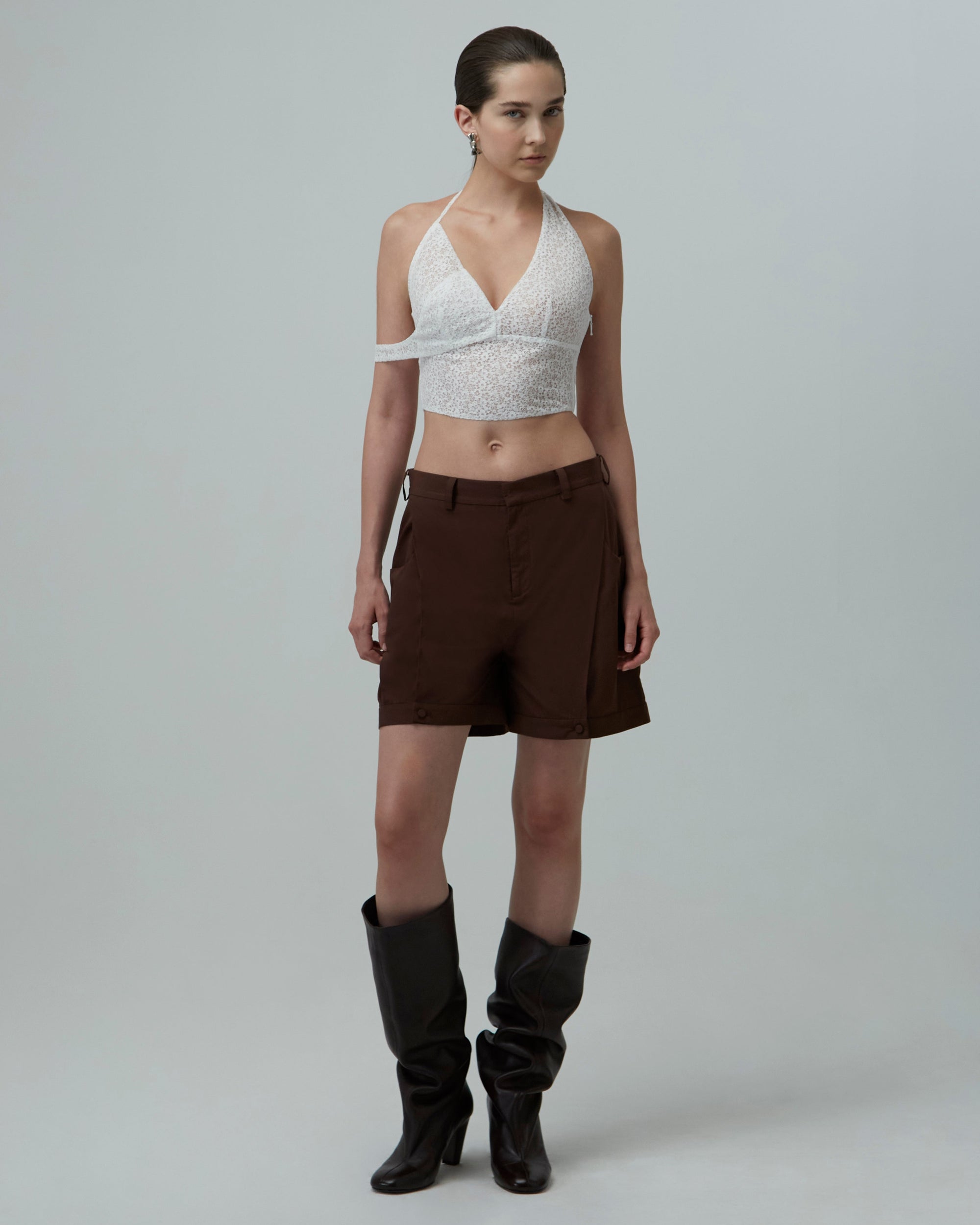 Lace Halter Bralette Top