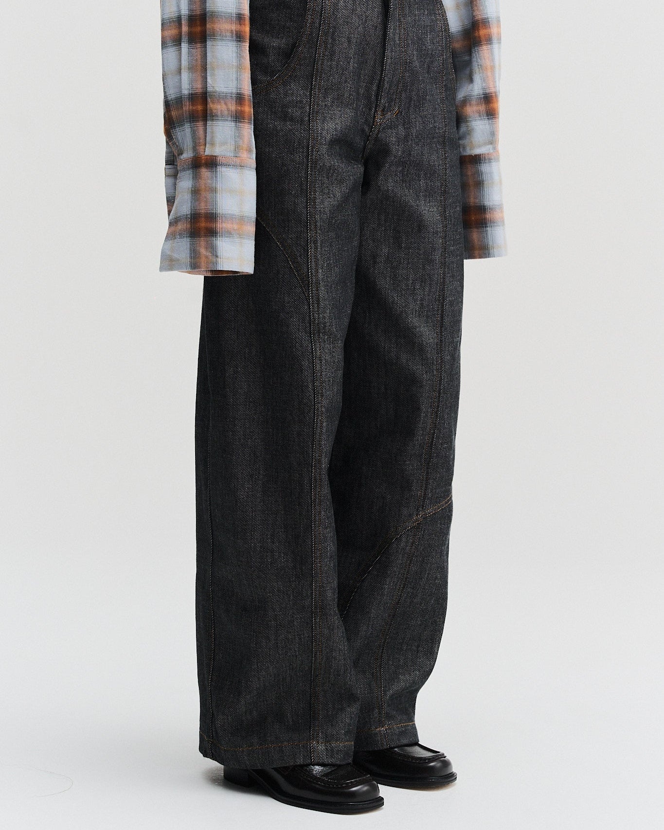 Panelled Jeans | Navy