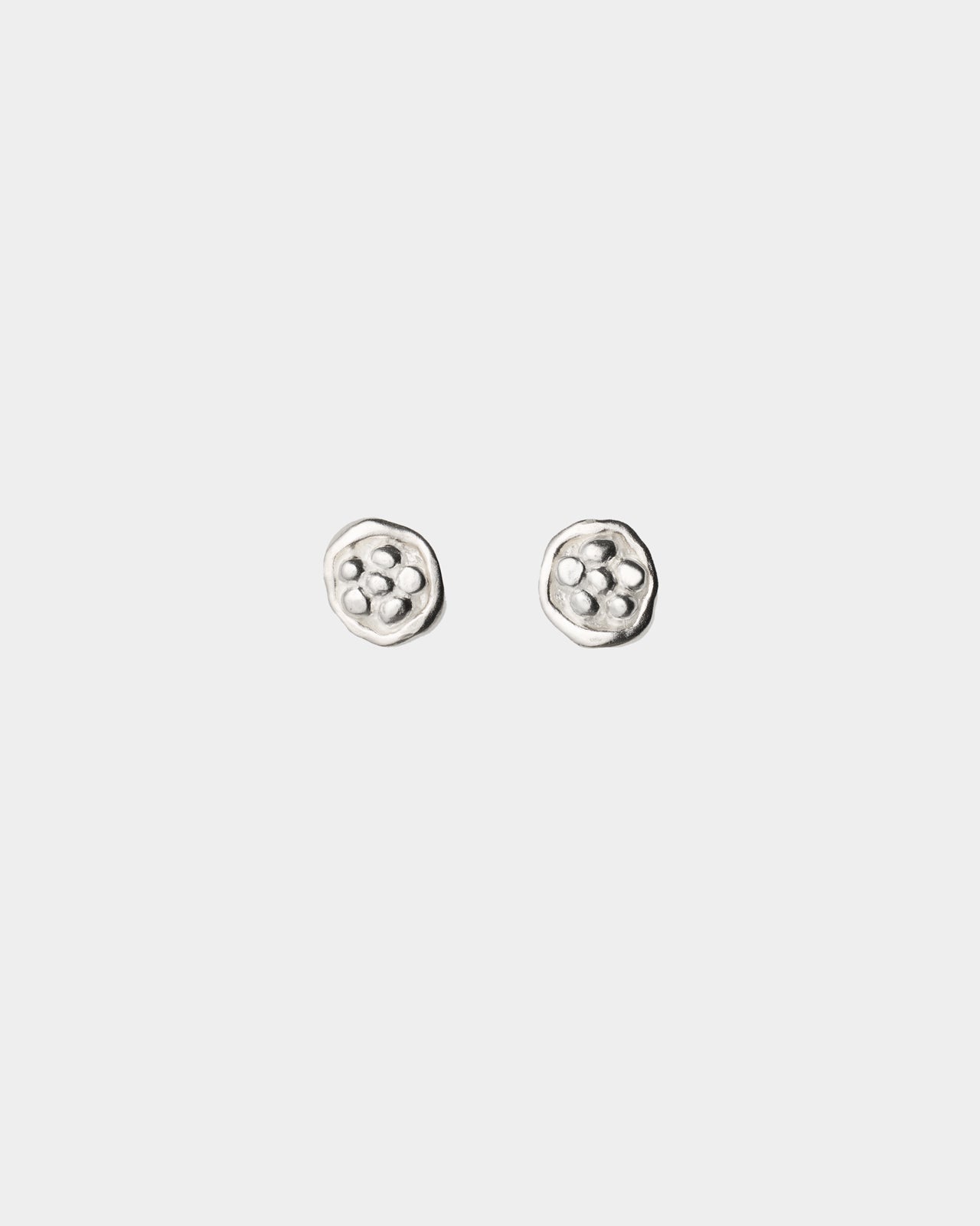 Stone Flower Earrings | スタッドピアス