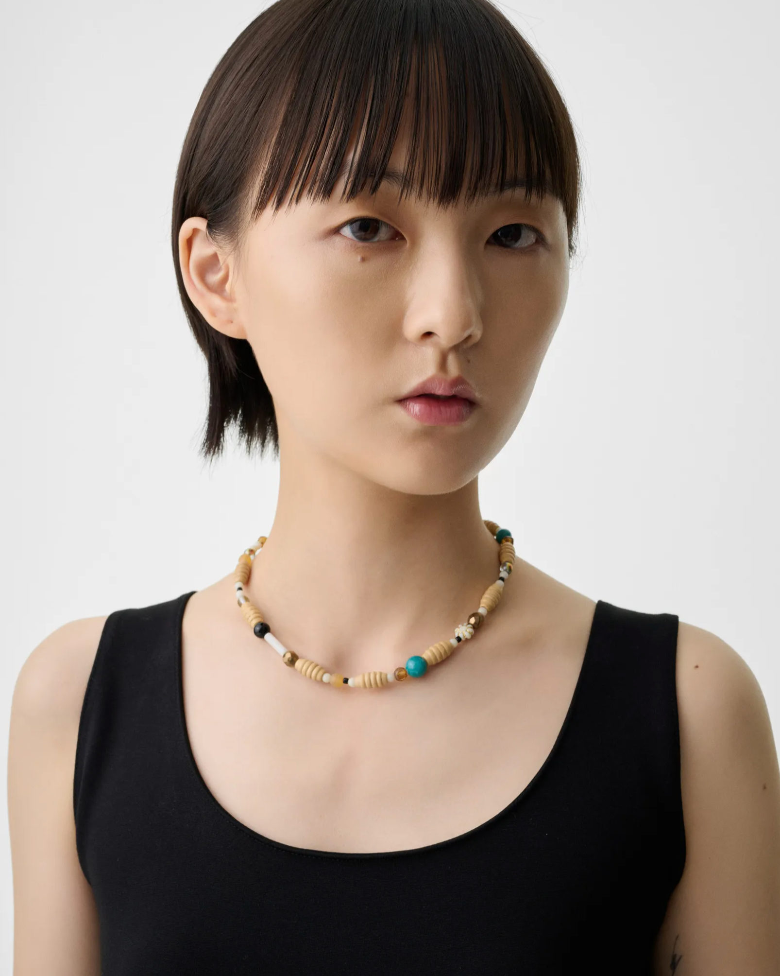 Cleopatra's Wood Necklace