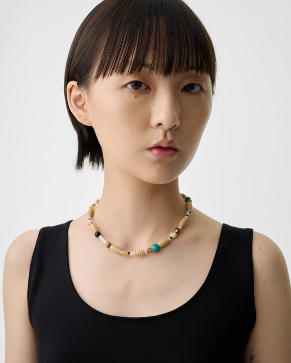 Cleopatra's Wood Necklace
