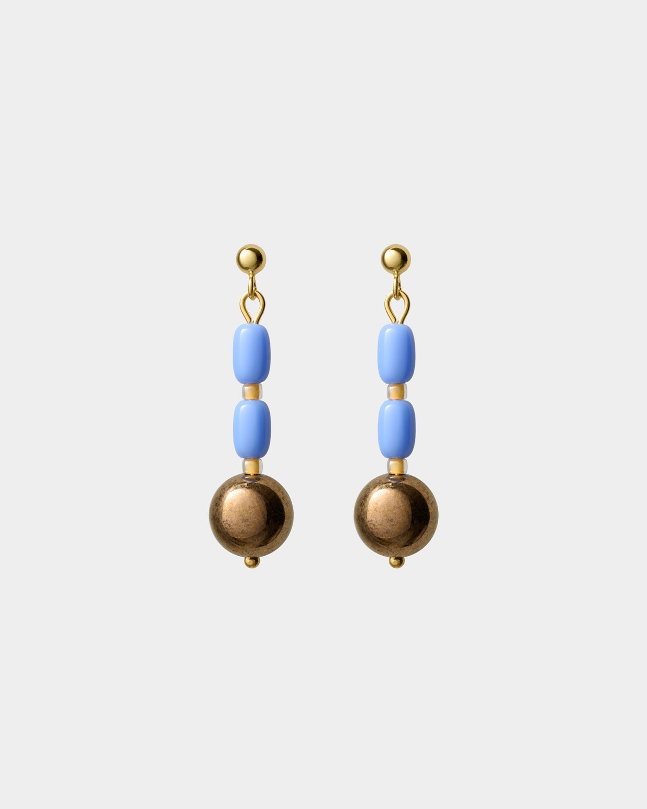 Blue Chandelier Earrings | スタッドピアス