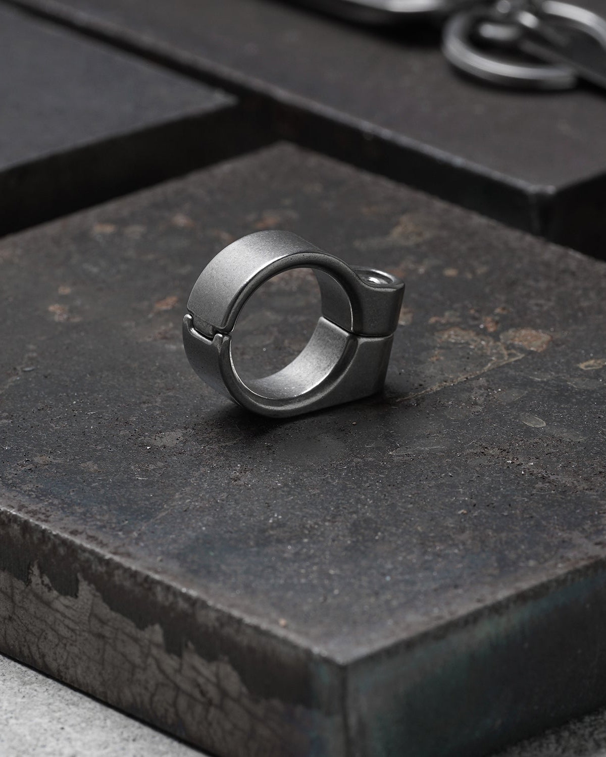 CLAMP_CL-R01_RING（マットスチール）