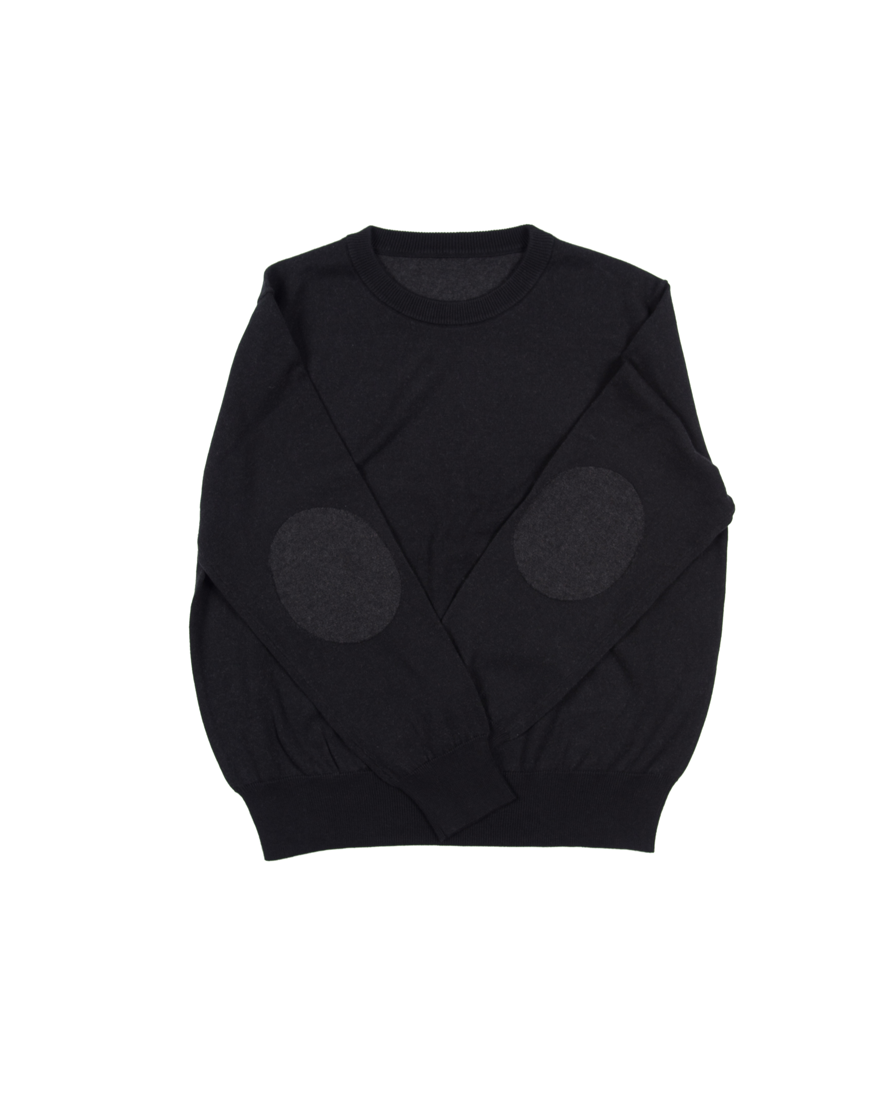 リバーシブルクルーネックニット