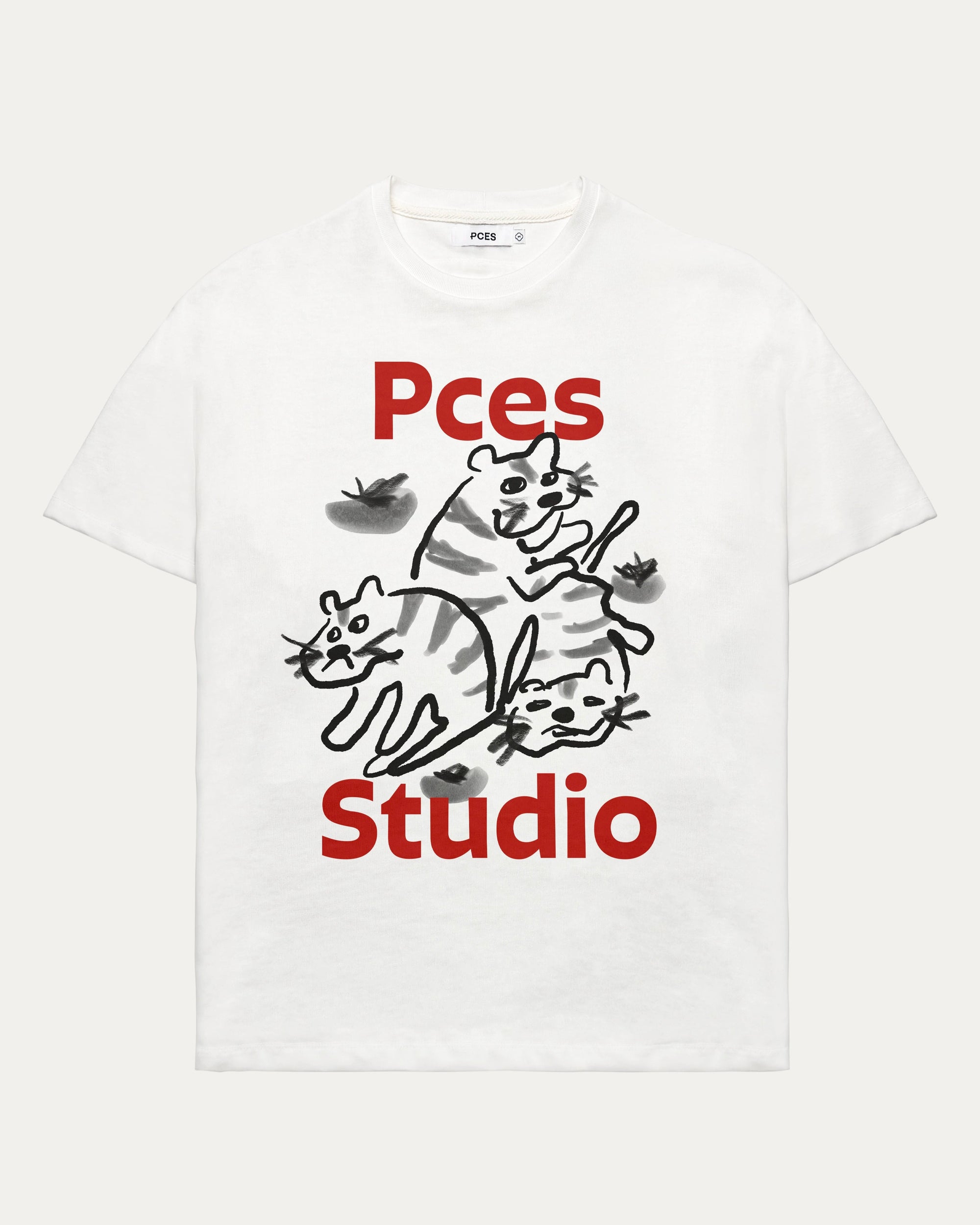 スリータイガース ゼロウェイストTシャツ